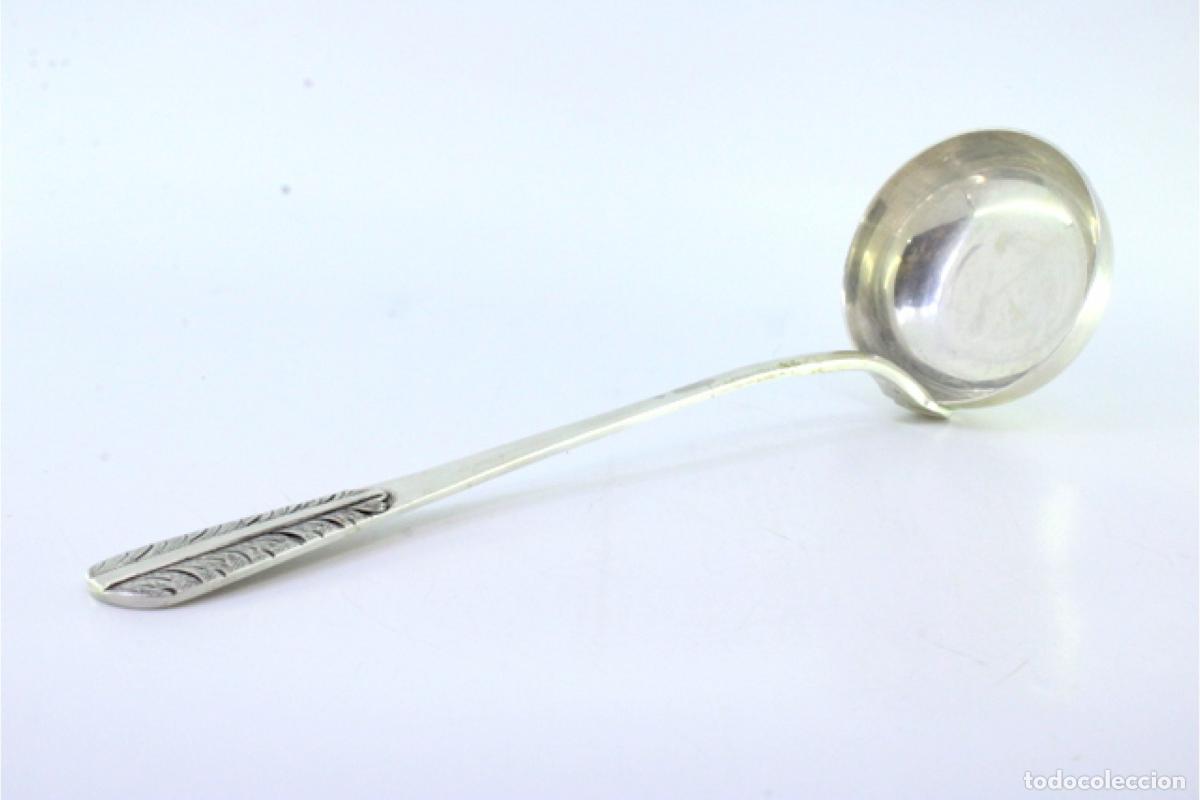 Antig&uuml;edades: Cuchar&oacute;n de sopa de plata - Foto 4