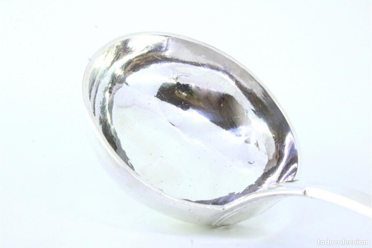Antig&uuml;edades: Cuchar&oacute;n de sopa de plata - Foto 5