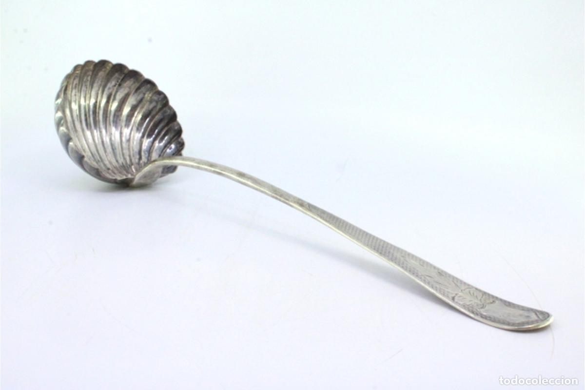 Antig&uuml;edades: Cuchar&oacute;n de sopa de plata - Foto 6