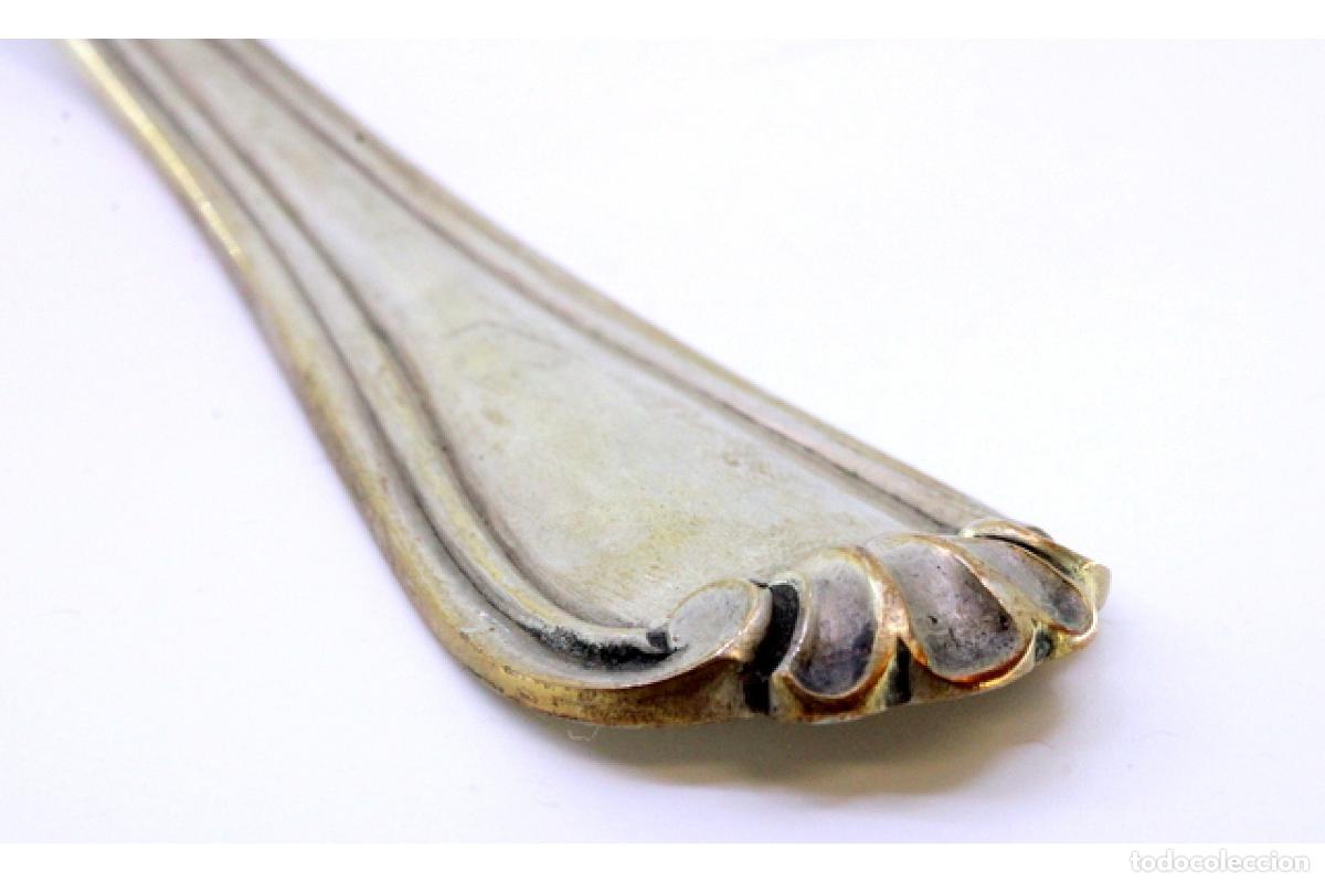 Antig&uuml;edades: Cuchar&oacute;n de sopa de plata - Foto 4