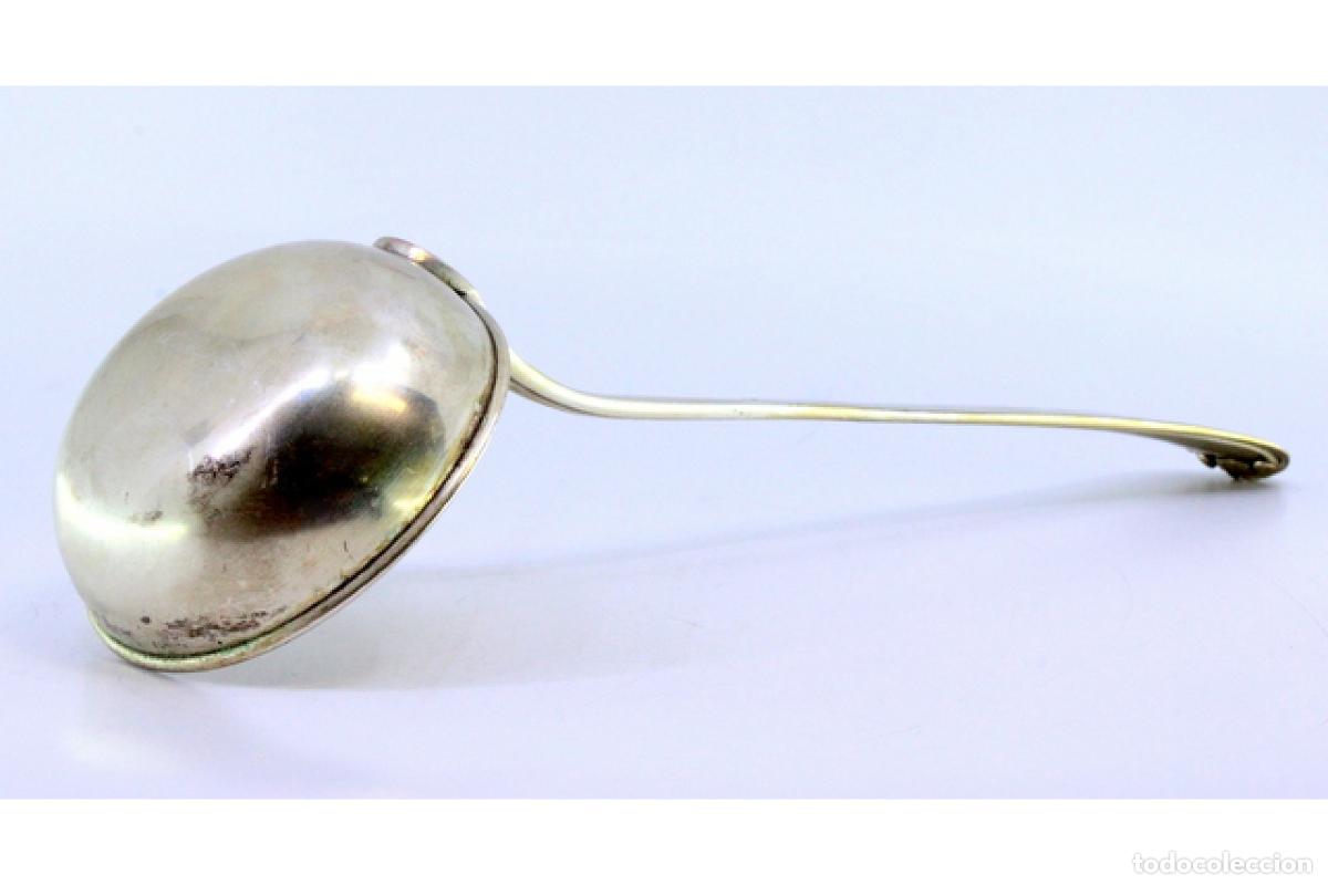 Antig&uuml;edades: Cuchar&oacute;n de sopa de plata - Foto 7