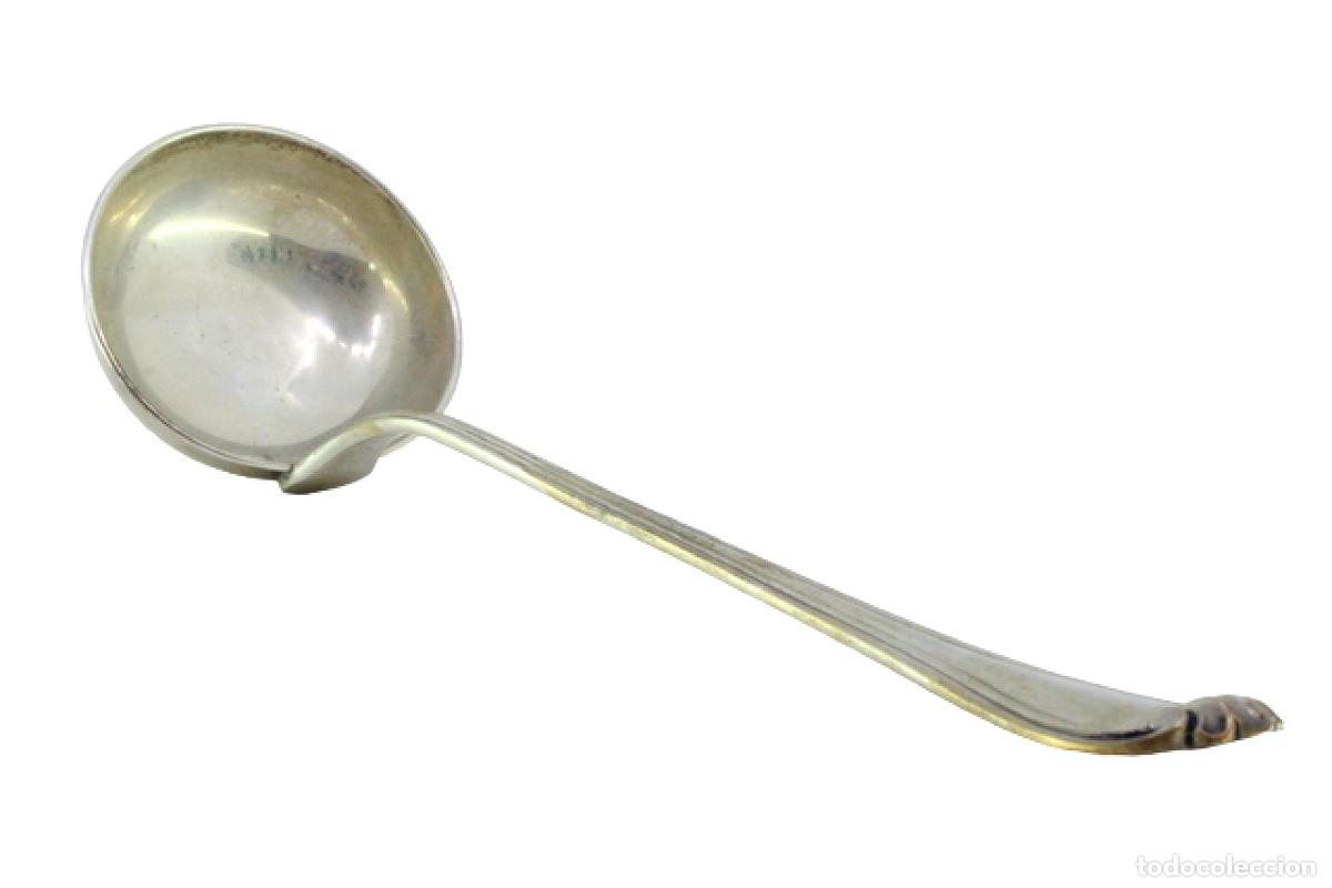 Antig&uuml;edades: Cuchar&oacute;n de sopa de plata - Foto 1