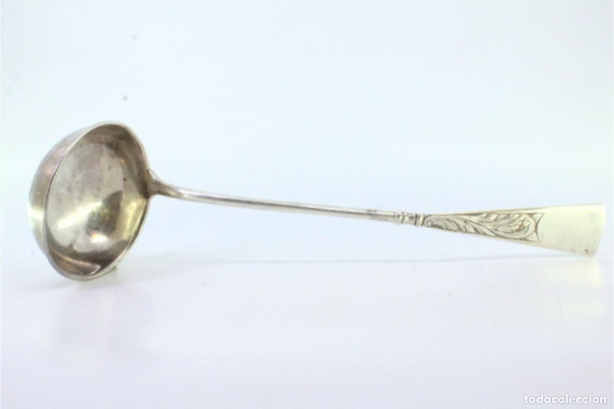 Antig&uuml;edades: Cuchar&oacute;n de sopa de plata - Foto 6