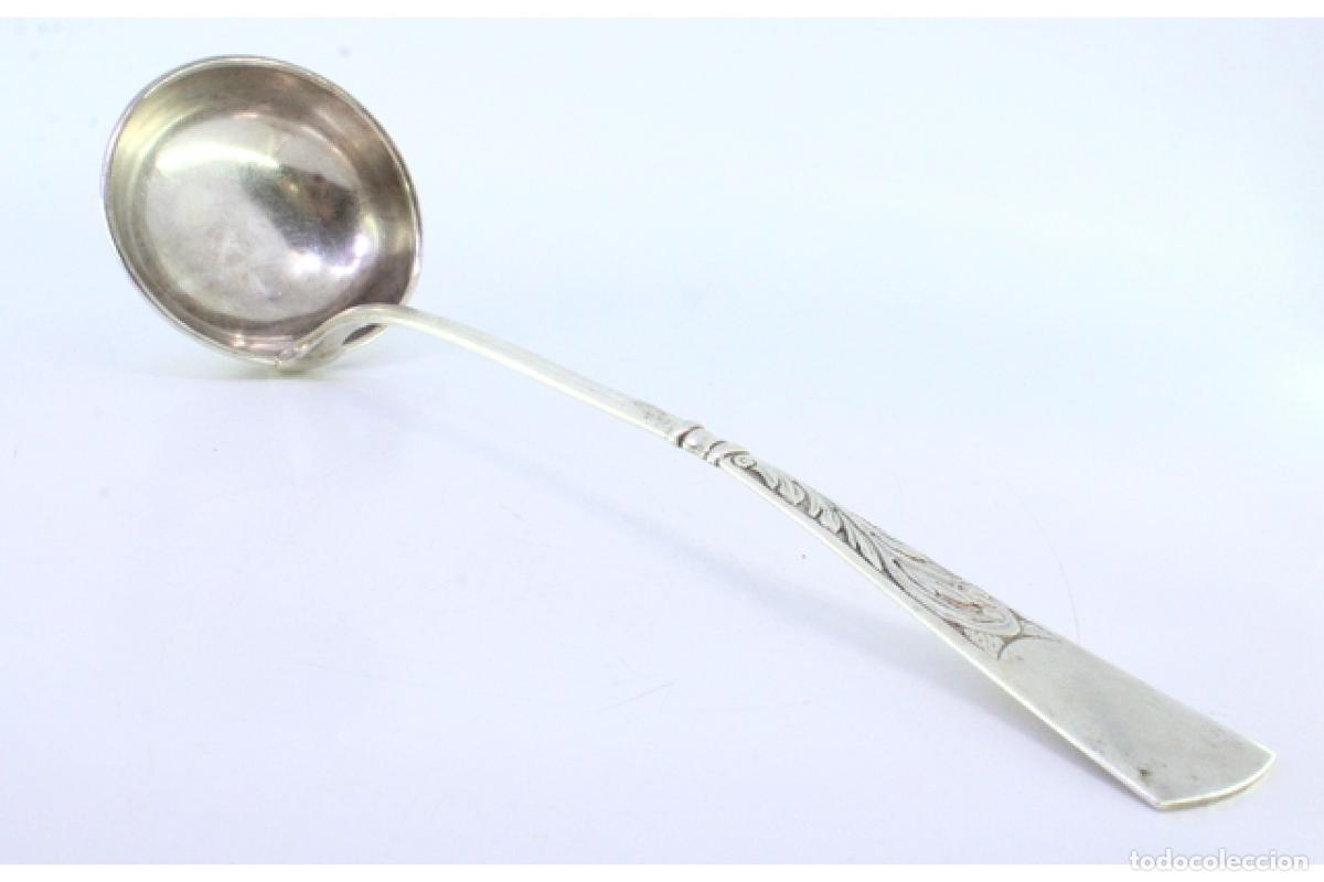 Antig&uuml;edades: Cuchar&oacute;n de sopa de plata - Foto 7