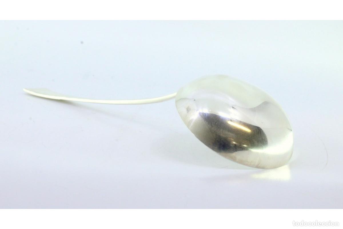 Antig&uuml;edades: Cuchar&oacute;n de sopa de plata - Foto 4