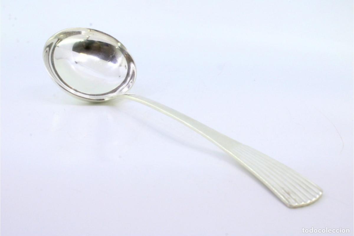 Antig&uuml;edades: Cuchar&oacute;n de sopa de plata - Foto 6