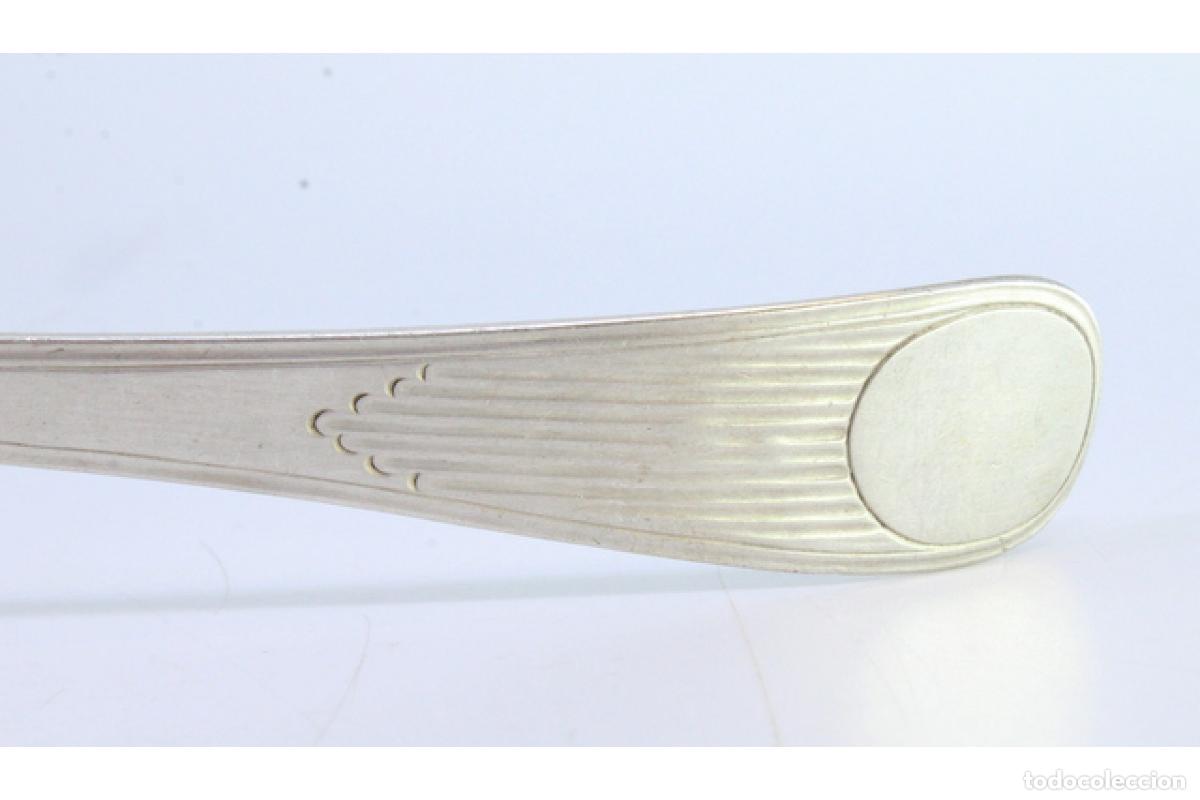 Antig&uuml;edades: Cuchar&oacute;n de sopa de plata - Foto 2