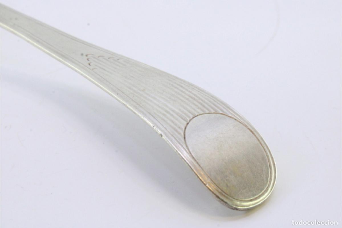 Antig&uuml;edades: Cuchar&oacute;n de sopa de plata - Foto 4