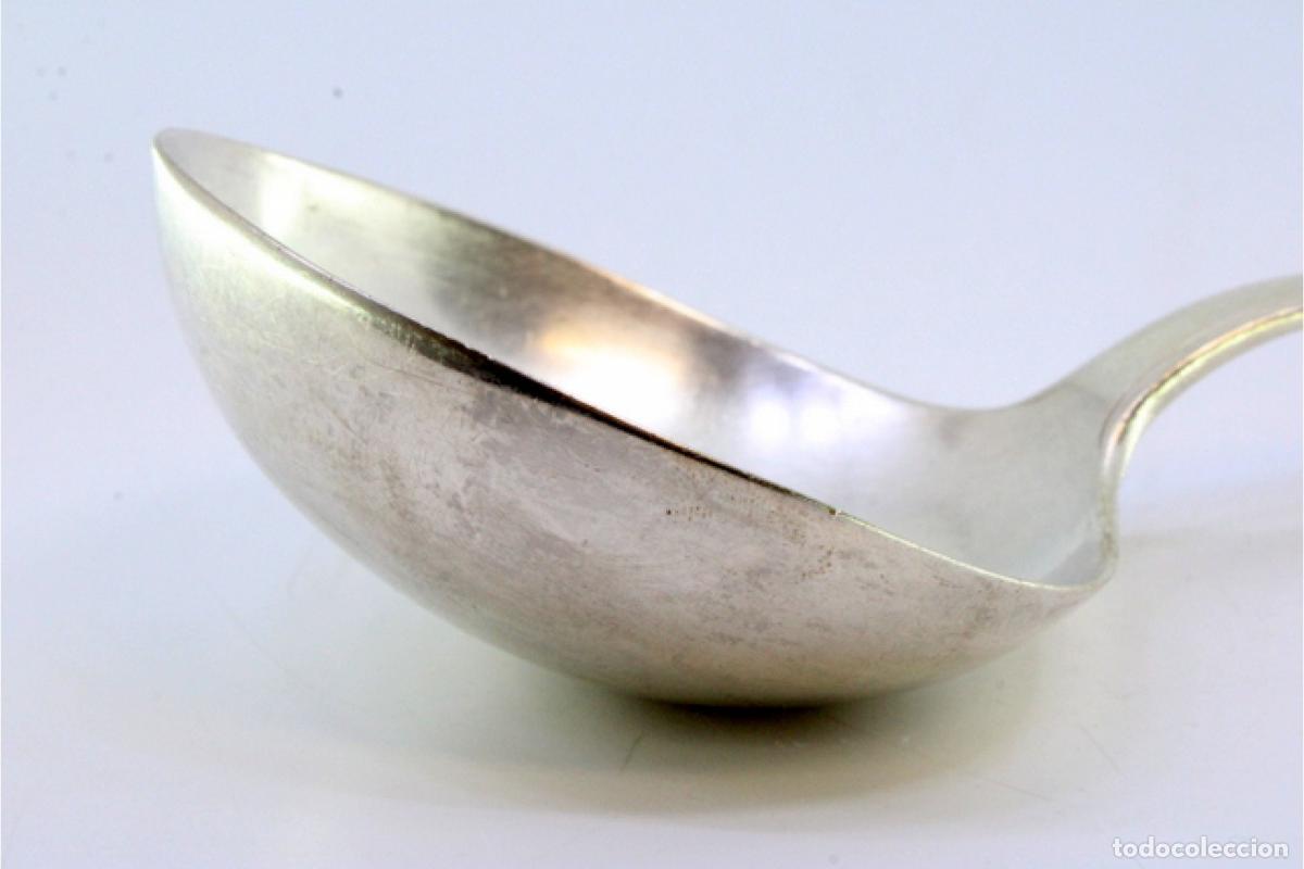 Antig&uuml;edades: Cuchar&oacute;n de sopa de plata - Foto 5