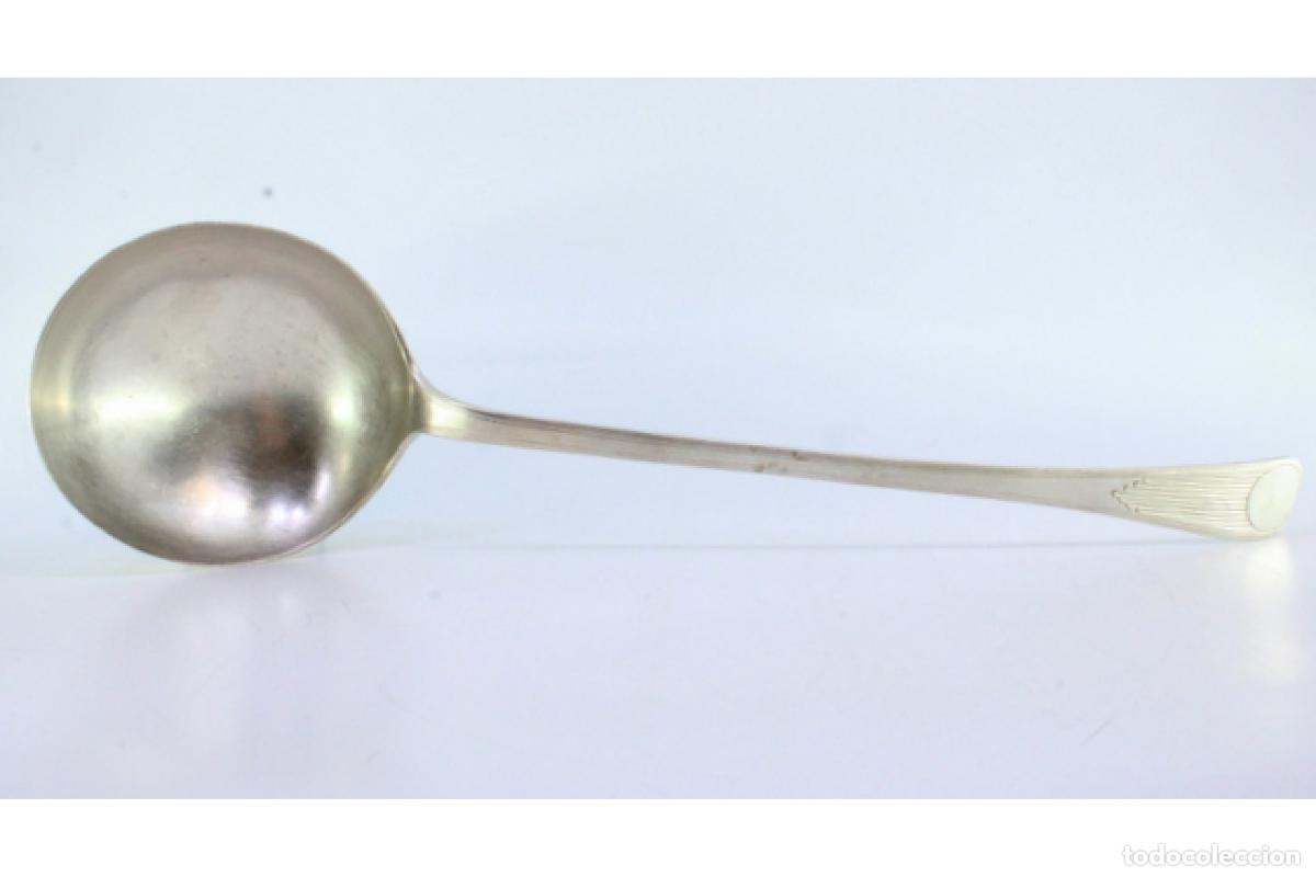 Antig&uuml;edades: Cuchar&oacute;n de sopa de plata - Foto 6
