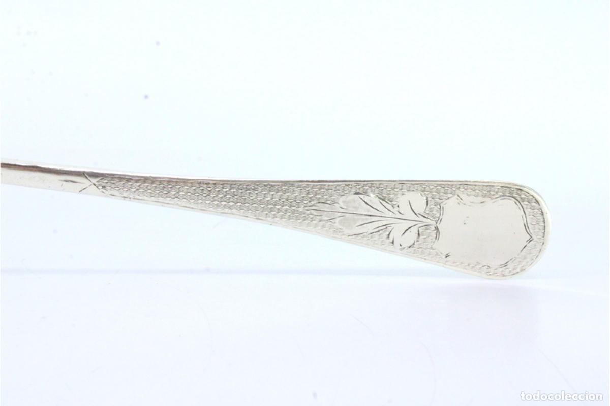 Antig&uuml;edades: Cuchar&oacute;n de sopa de plata - Foto 5