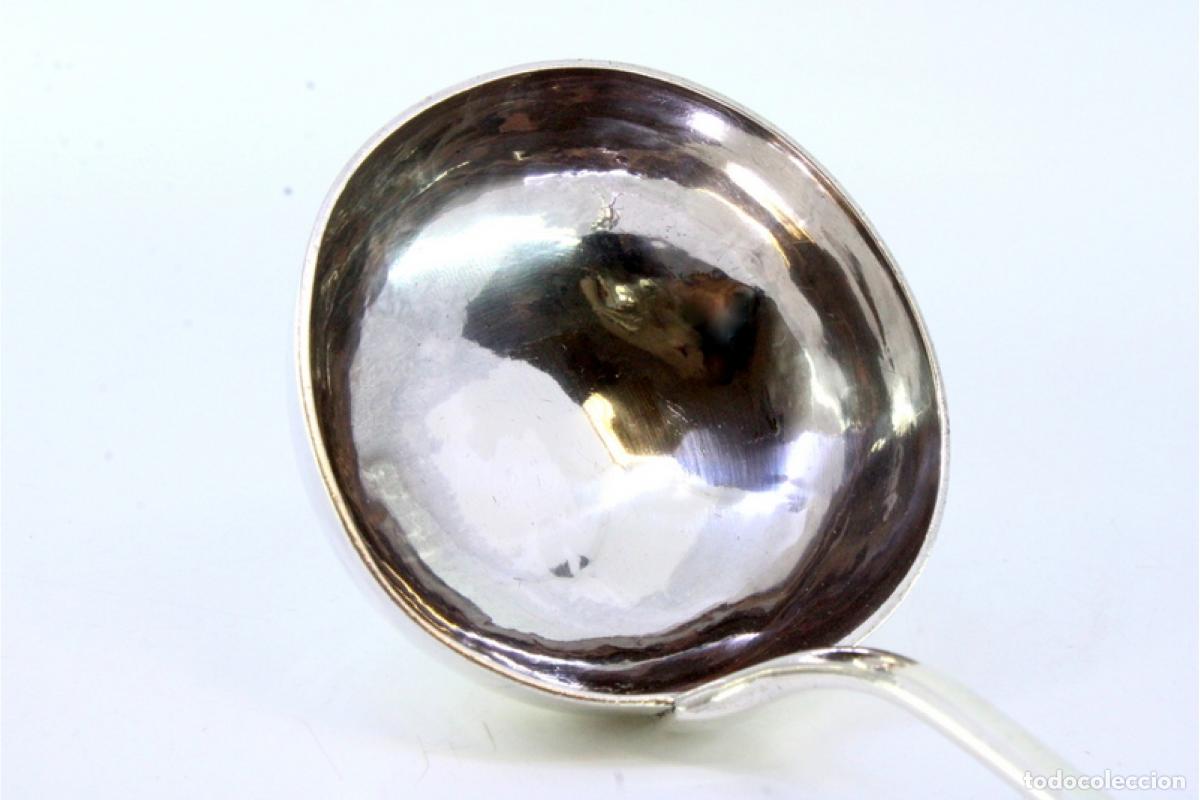 Antig&uuml;edades: Cuchar&oacute;n de sopa de plata - Foto 7