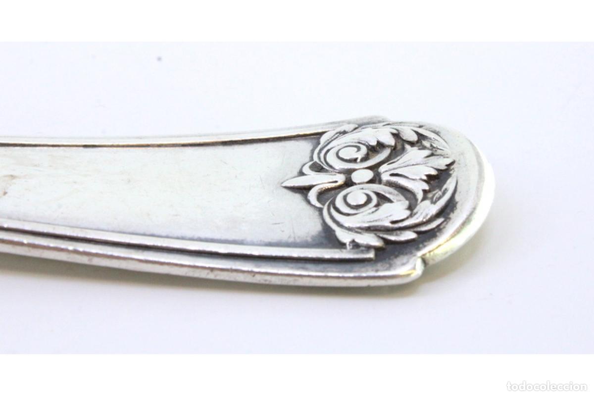 Antig&uuml;edades: Cuchar&oacute;n de sopa de plata - Foto 5