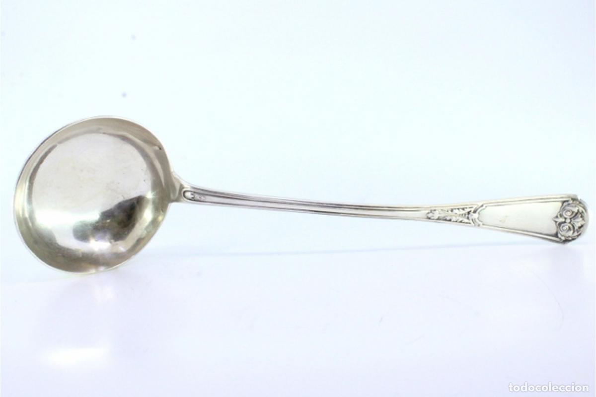 Antig&uuml;edades: Cuchar&oacute;n de sopa de plata - Foto 6