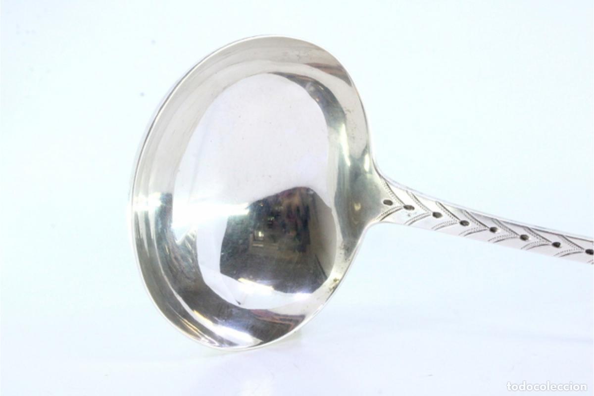 Antig&uuml;edades: Cuchar&oacute;n de sopa de plata - Foto 6