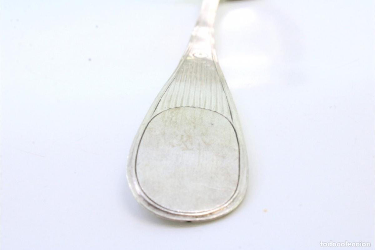 Antig&uuml;edades: Cuchar&oacute;n de sopa de plata - Foto 5