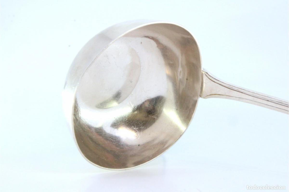 Antig&uuml;edades: Cuchar&oacute;n de sopa de plata - Foto 6