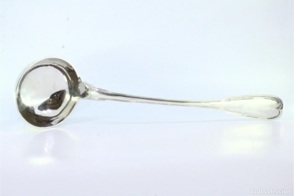 Antig&uuml;edades: Cuchar&oacute;n de sopa de plata - Foto 2