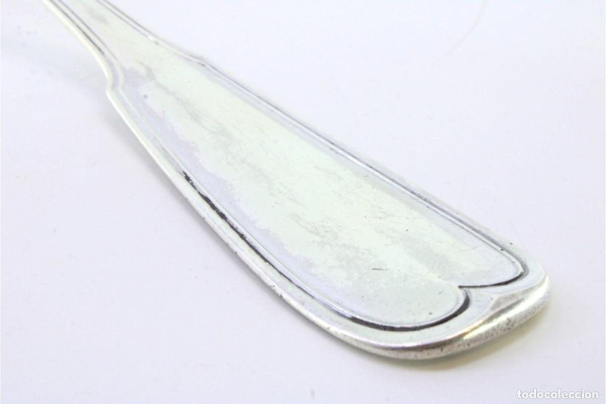 Antig&uuml;edades: Cuchar&oacute;n de sopa de plata - Foto 3