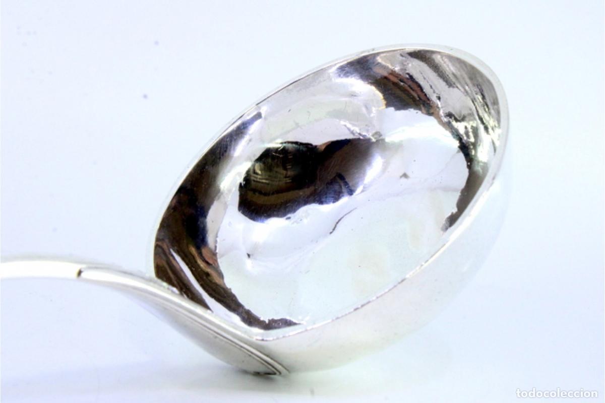 Antig&uuml;edades: Cuchar&oacute;n de sopa de plata - Foto 5