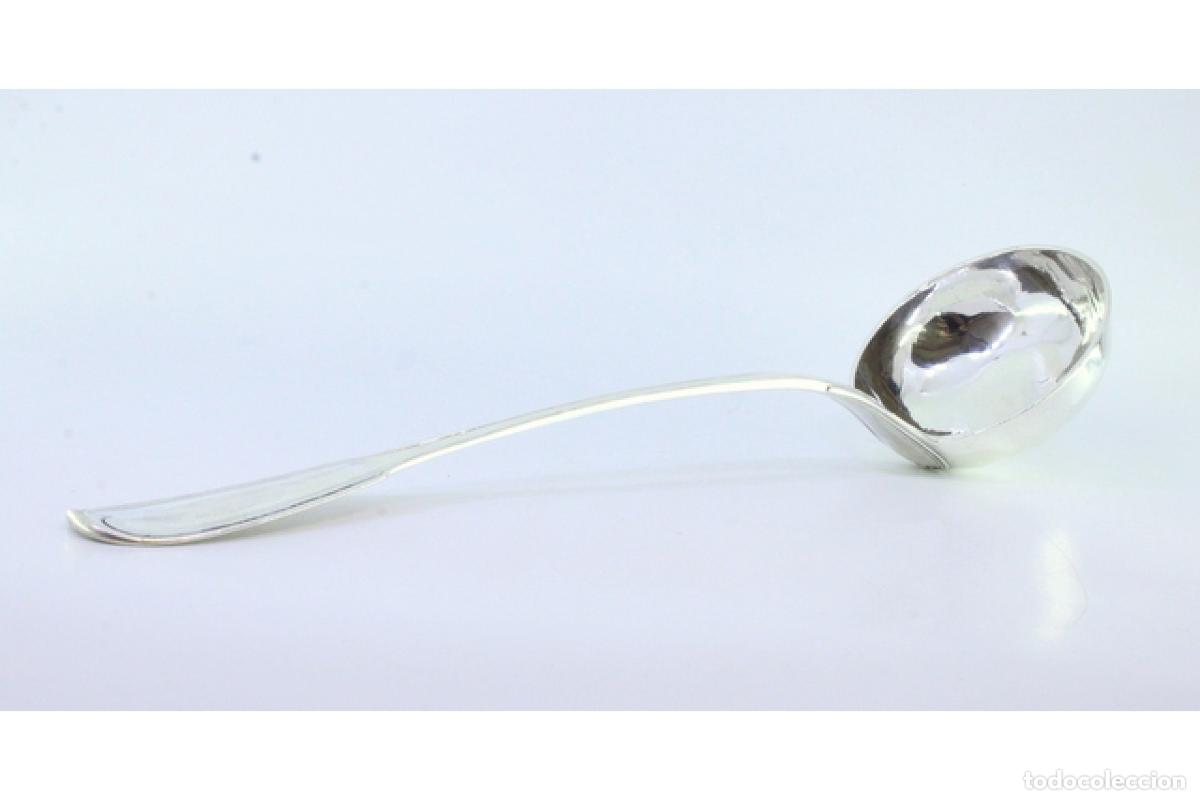 Antig&uuml;edades: Cuchar&oacute;n de sopa de plata - Foto 6