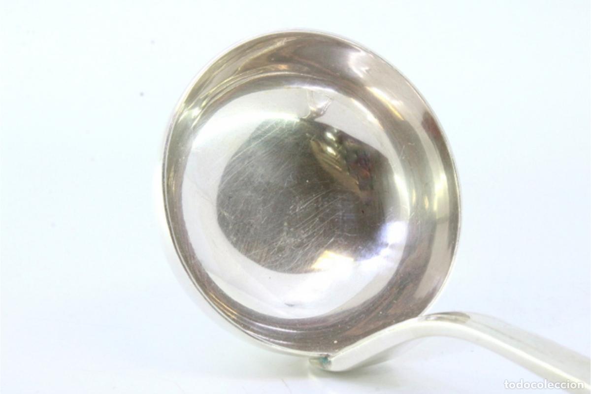 Antig&uuml;edades: Cuchar&oacute;n de sopa de plata - Foto 4