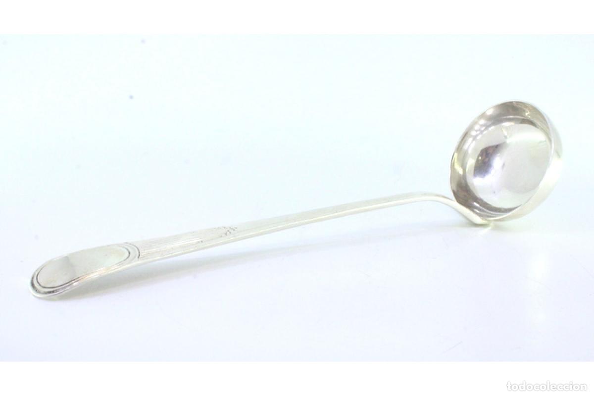 Antig&uuml;edades: Cuchar&oacute;n de sopa de plata - Foto 6