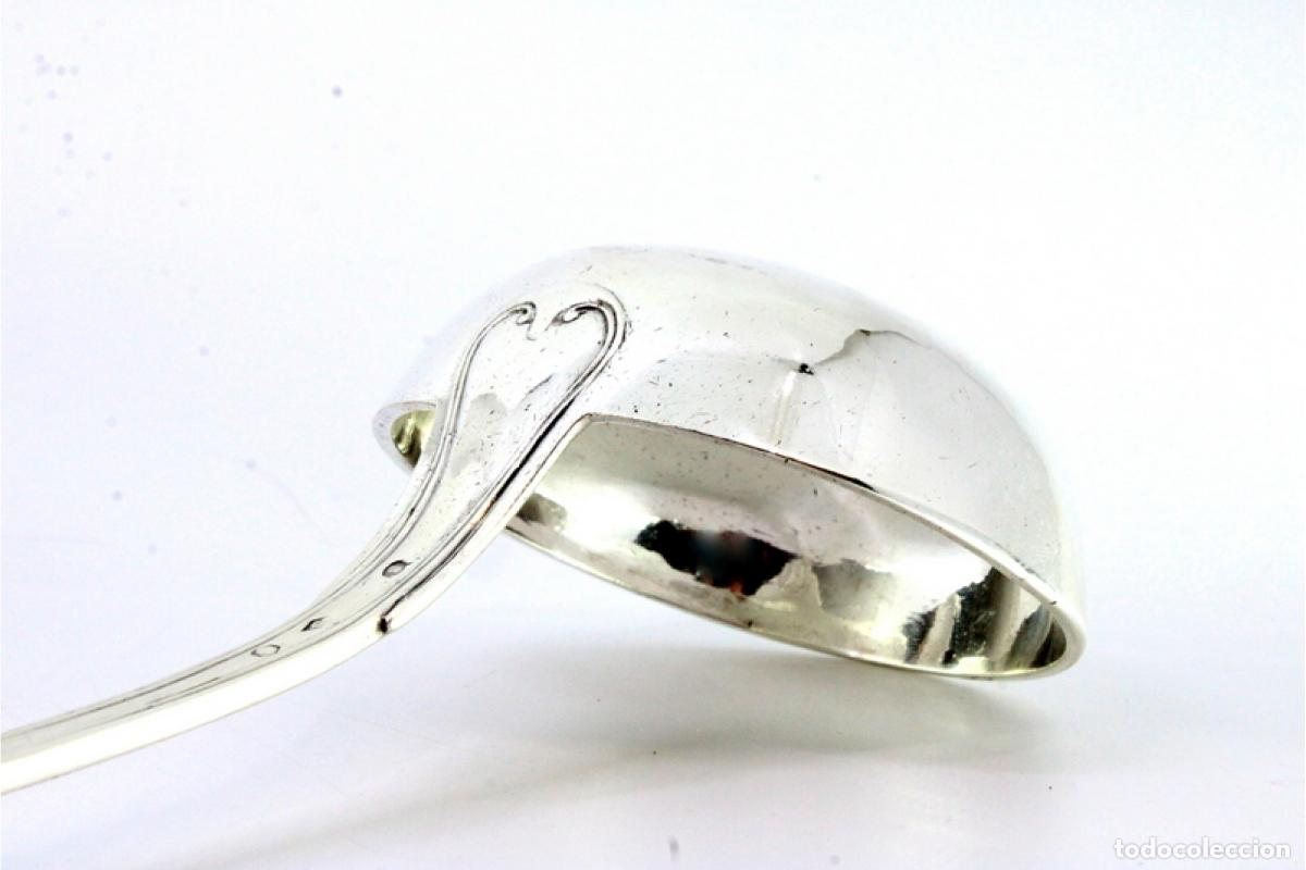 Antig&uuml;edades: Cuchar&oacute;n de sopa de plata - Foto 6