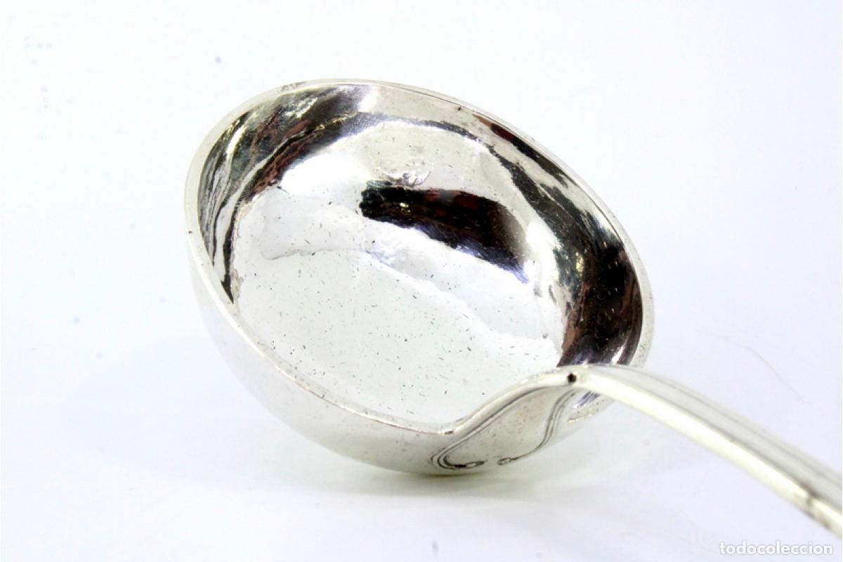Antig&uuml;edades: Cuchar&oacute;n de sopa de plata - Foto 7