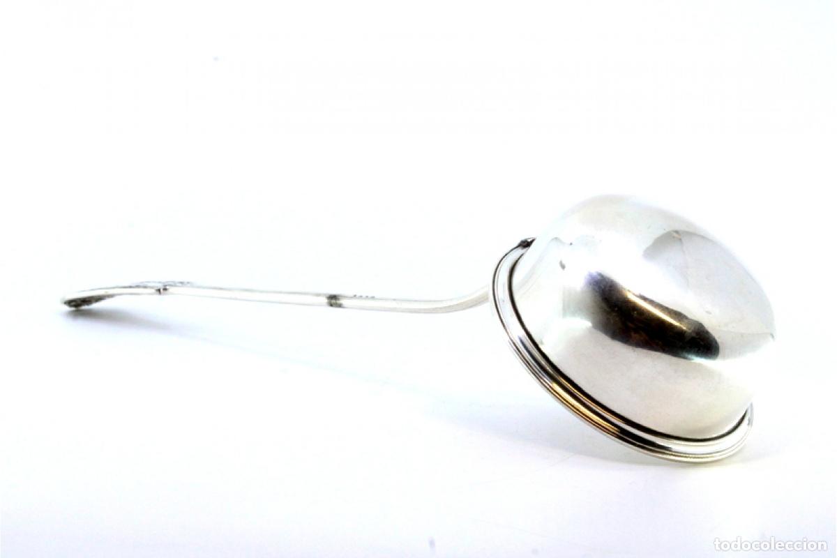 Antig&uuml;edades: Cuchar&oacute;n de sopa de plata - Foto 5