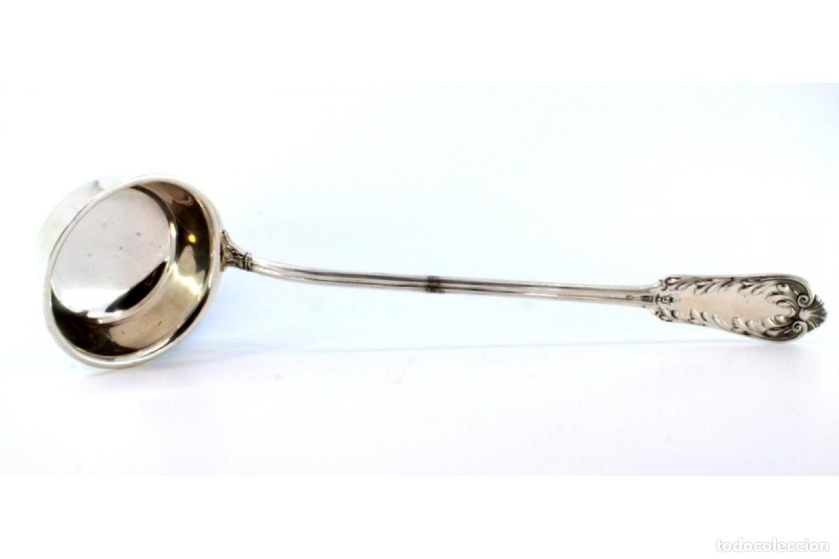 Antig&uuml;edades: Cuchar&oacute;n de sopa de plata - Foto 6