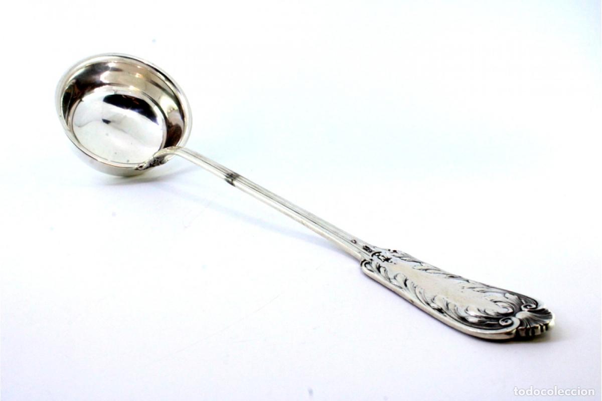Antig&uuml;edades: Cuchar&oacute;n de sopa de plata - Foto 7
