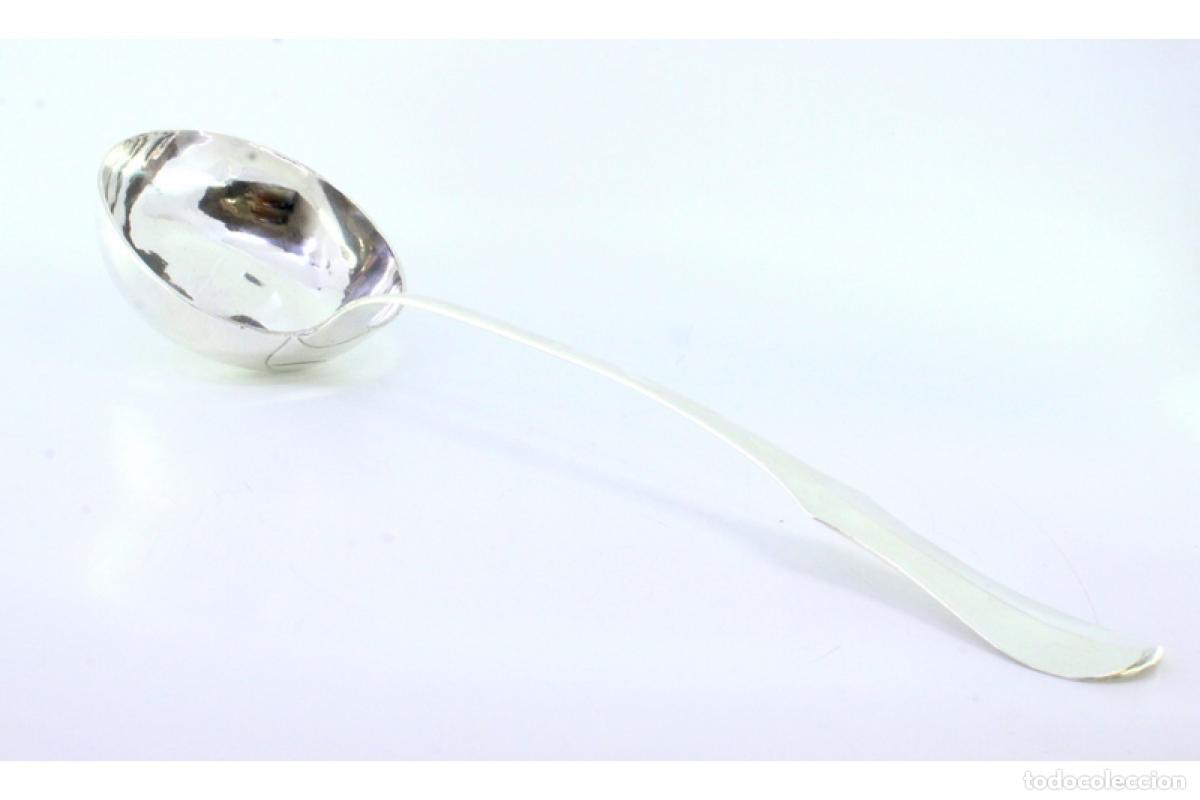 Antig&uuml;edades: Cuchar&oacute;n de sopa de plata - Foto 6