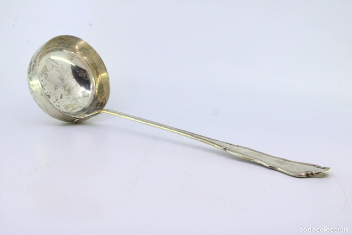 Antig&uuml;edades: Cuchar&oacute;n de sopa de plata - Foto 6
