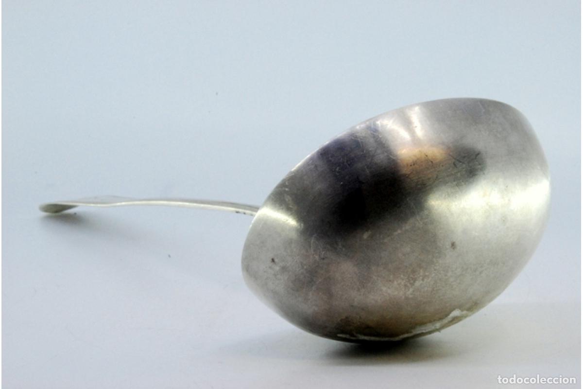Antig&uuml;edades: Cuchar&oacute;n de sopa de plata - Foto 6