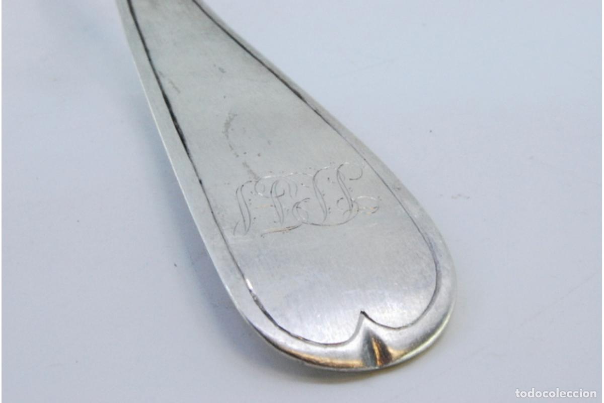 Antig&uuml;edades: Cuchar&oacute;n de sopa de plata - Foto 7