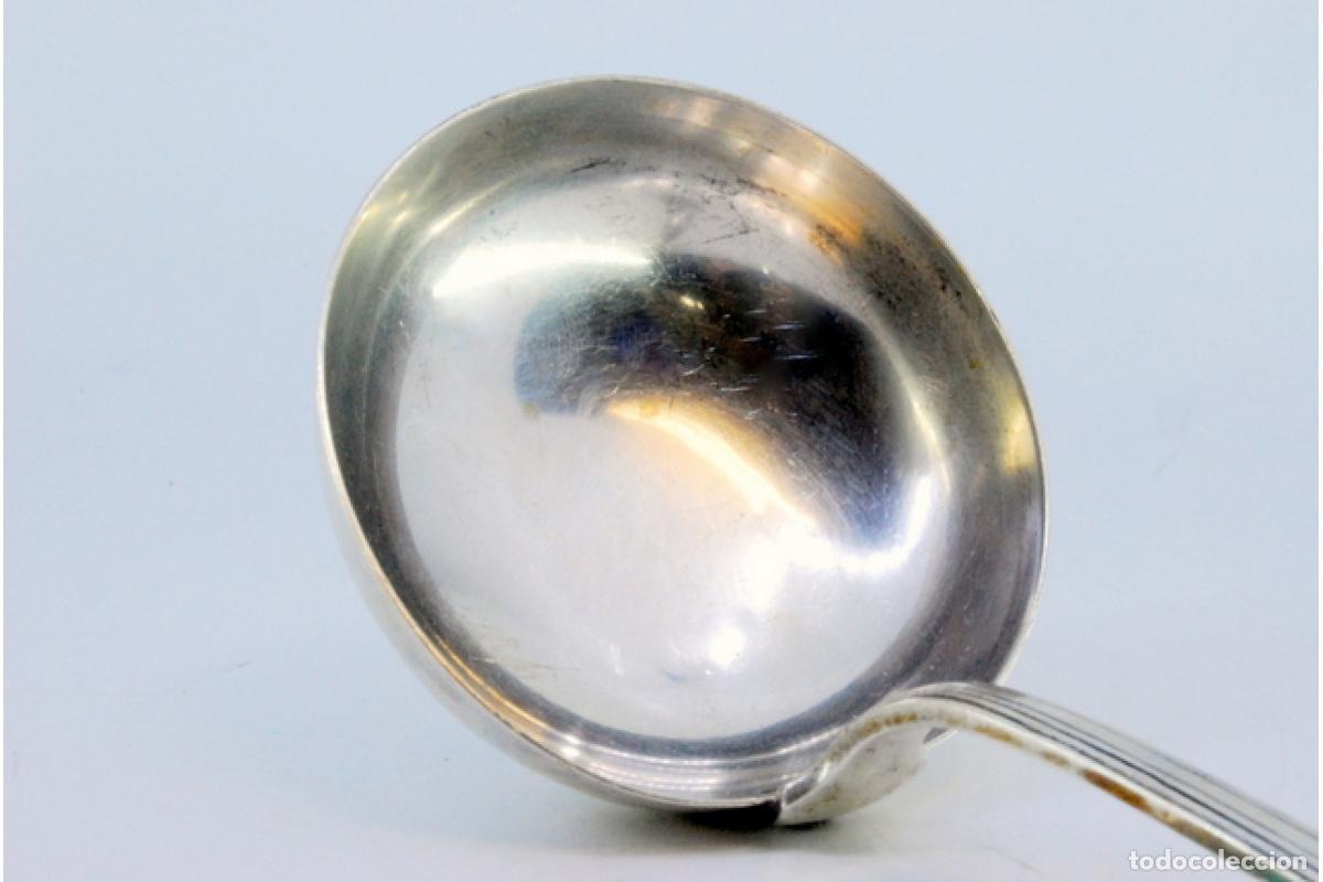 Antig&uuml;edades: Cuchar&oacute;n de sopa de plata - Foto 4