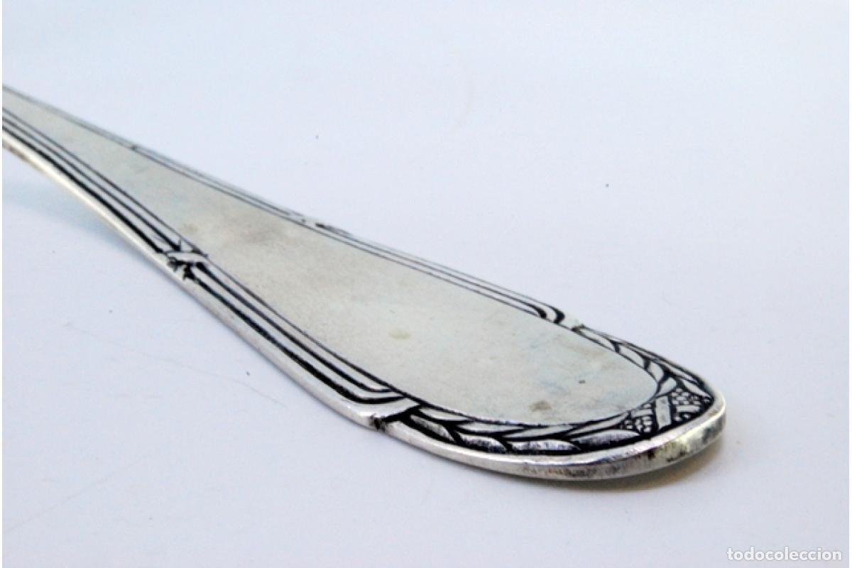 Antig&uuml;edades: Cuchar&oacute;n de sopa de plata - Foto 5