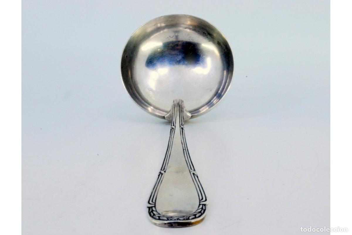 Antig&uuml;edades: Cuchar&oacute;n de sopa de plata - Foto 6
