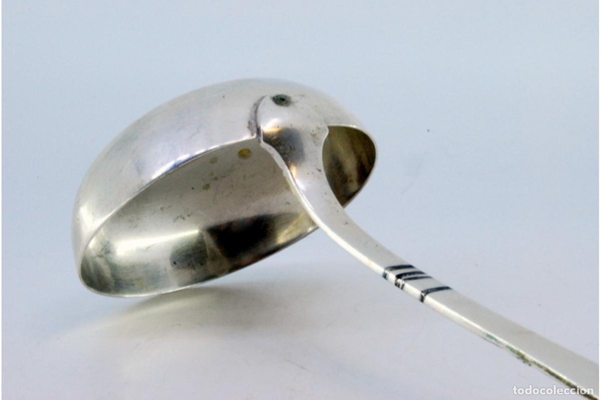 Antig&uuml;edades: Cuchar&oacute;n de sopa de plata - Foto 7