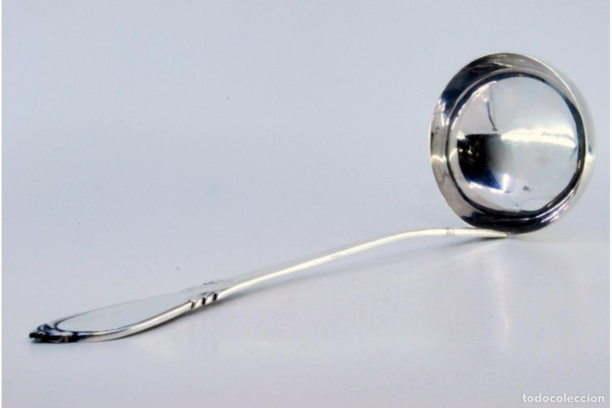 Antig&uuml;edades: Cuchar&oacute;n de sopa de plata - Foto 3