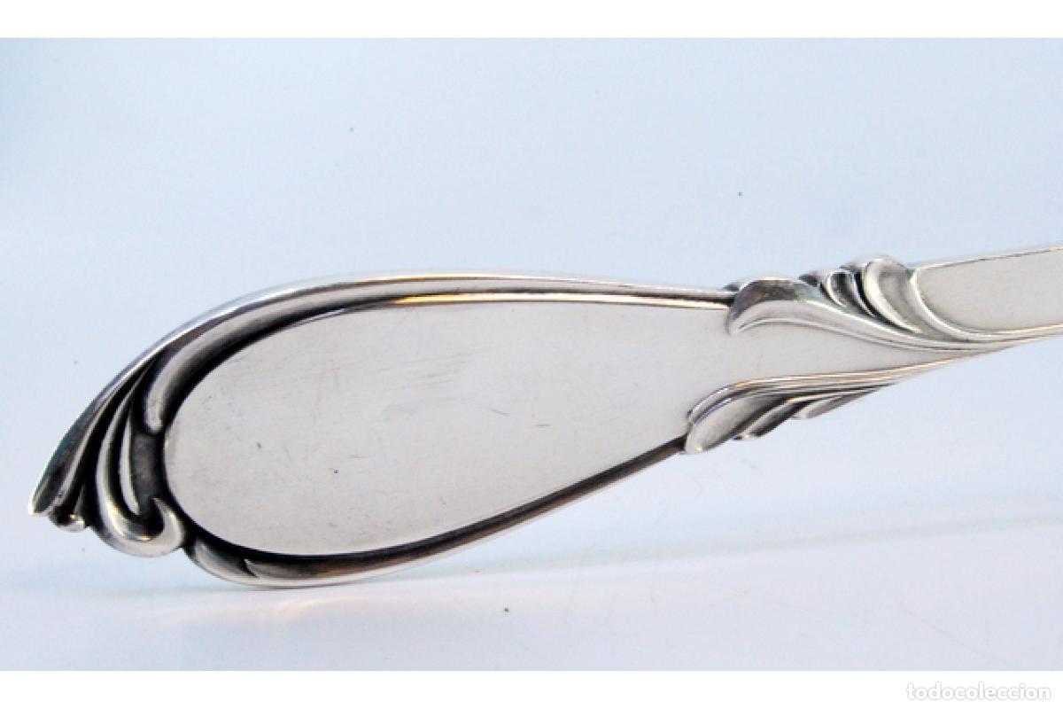 Antig&uuml;edades: Cuchar&oacute;n de sopa de plata - Foto 4