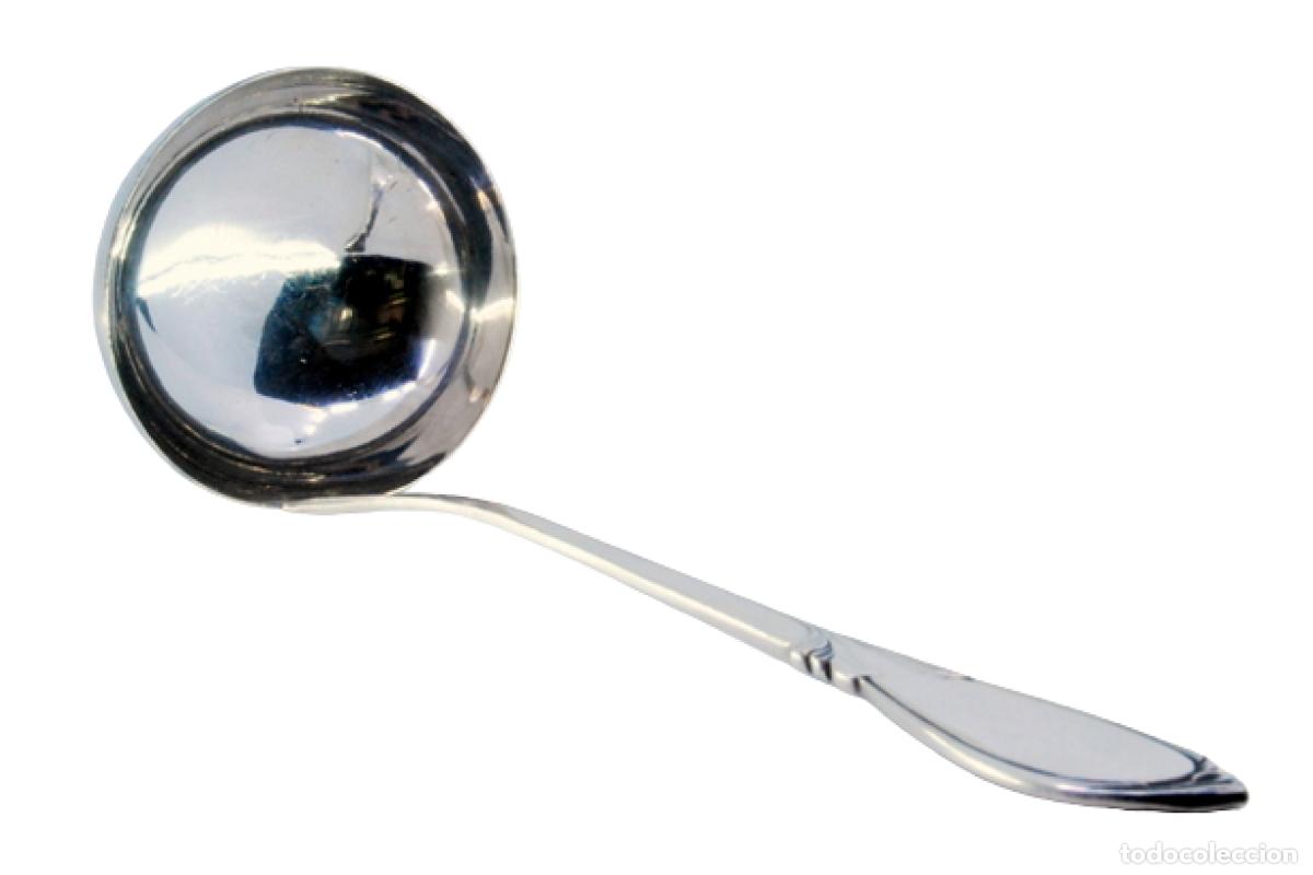 Antig&uuml;edades: Cuchar&oacute;n de sopa de plata - Foto 1
