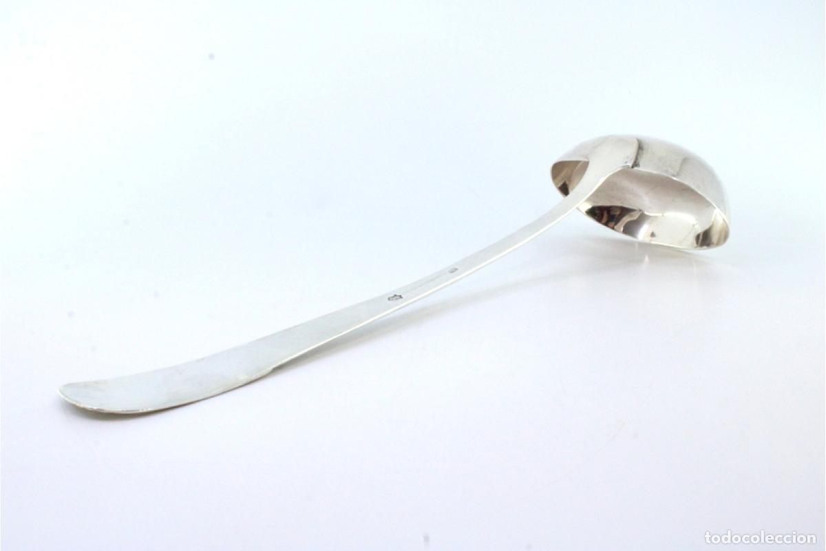 Antig&uuml;edades: Cuchar&oacute;n de sopa de plata - Foto 5