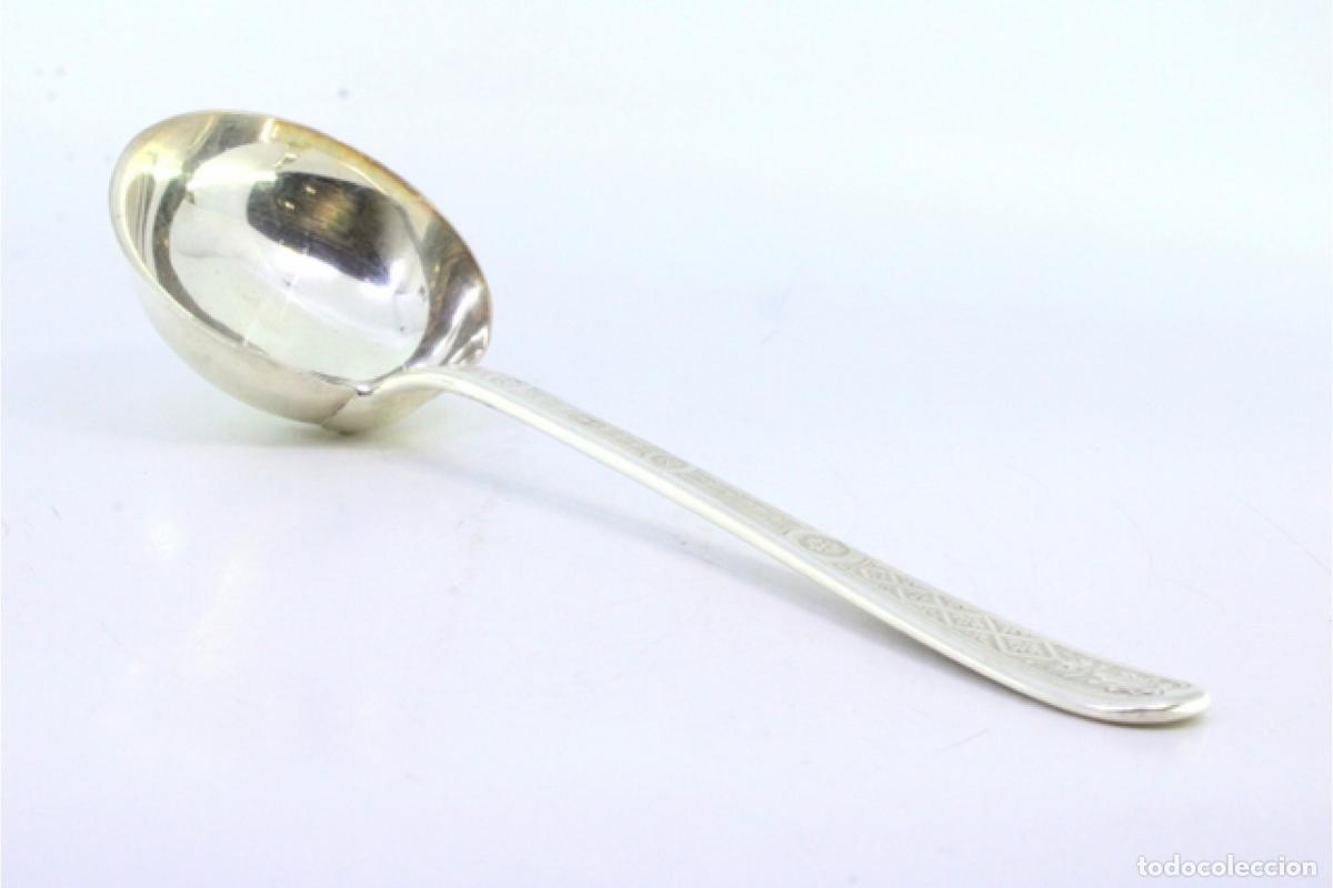 Antig&uuml;edades: Cuchar&oacute;n de sopa de plata - Foto 6