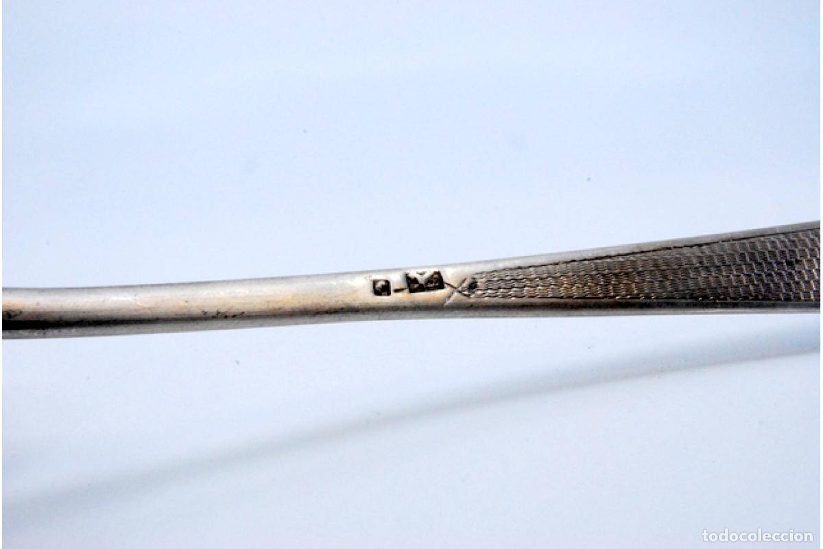 Antig&uuml;edades: Cuchar&oacute;n de sopa de plata - Foto 8
