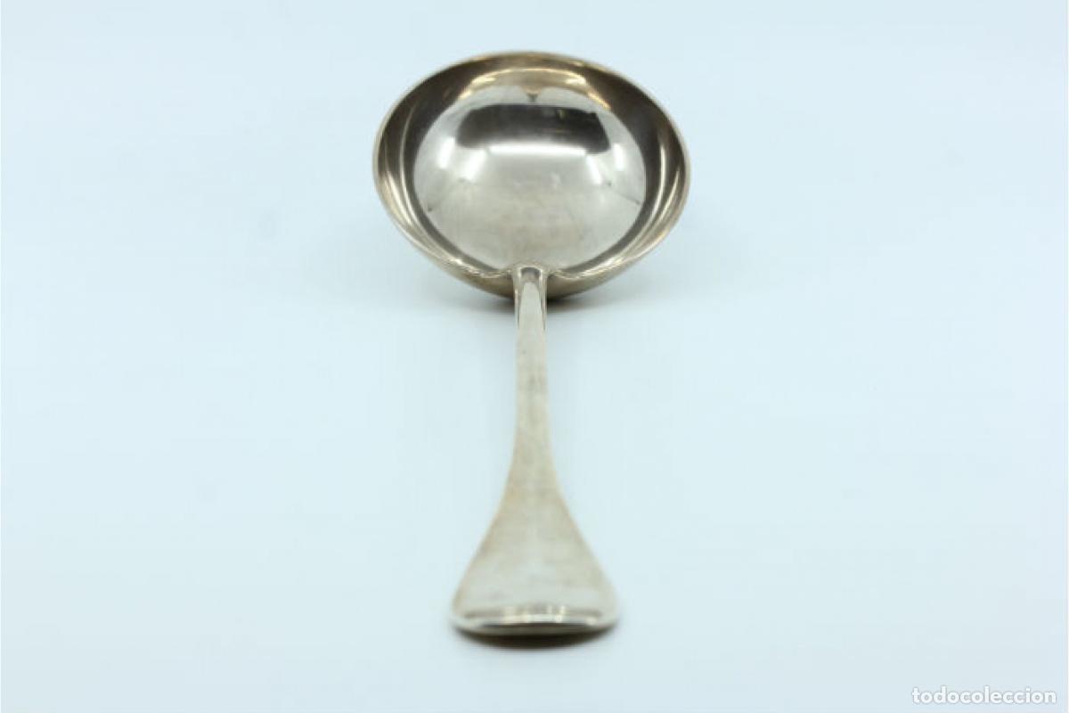 Antig&uuml;edades: Cuchar&oacute;n de sopa de plata - Foto 5