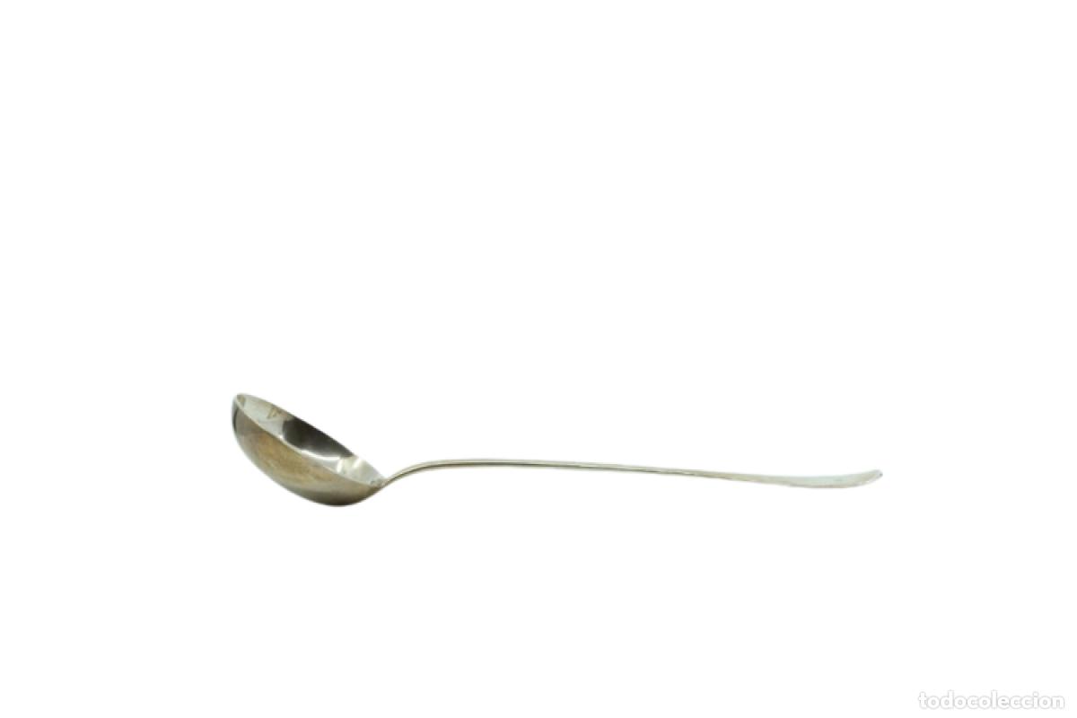 Antig&uuml;edades: Cuchar&oacute;n de sopa de plata - Foto 1