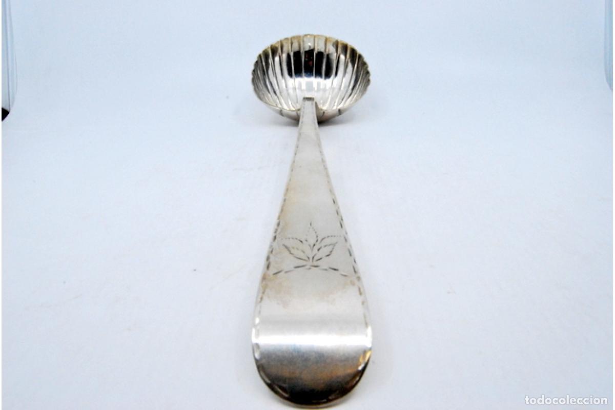 Antig&uuml;edades: Cuchar&oacute;n de sopa de plata - Foto 5