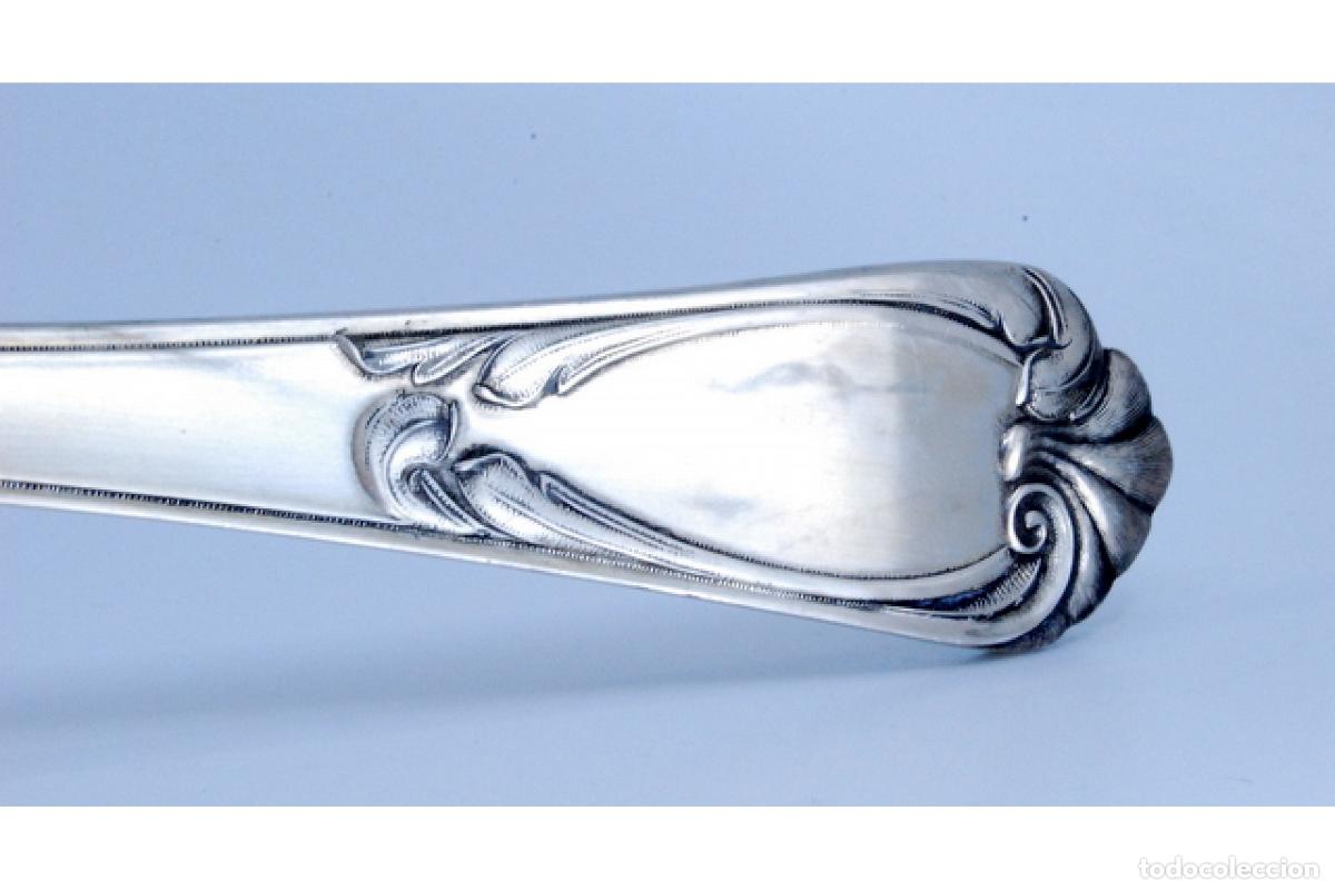 Antig&uuml;edades: Cuchar&oacute;n de sopa de plata - Foto 3